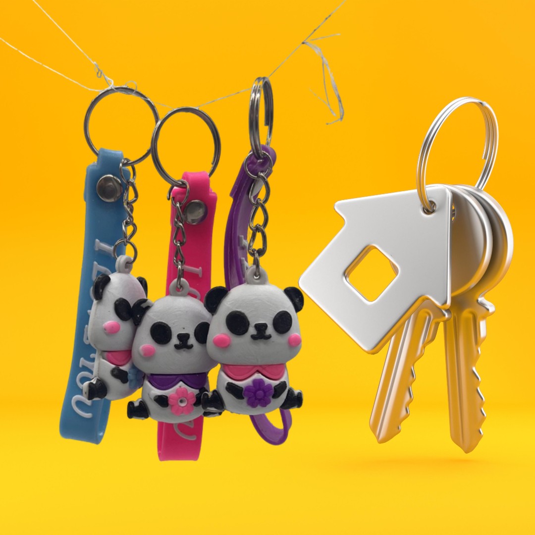 جاکلیدی سلیکونی پاندا