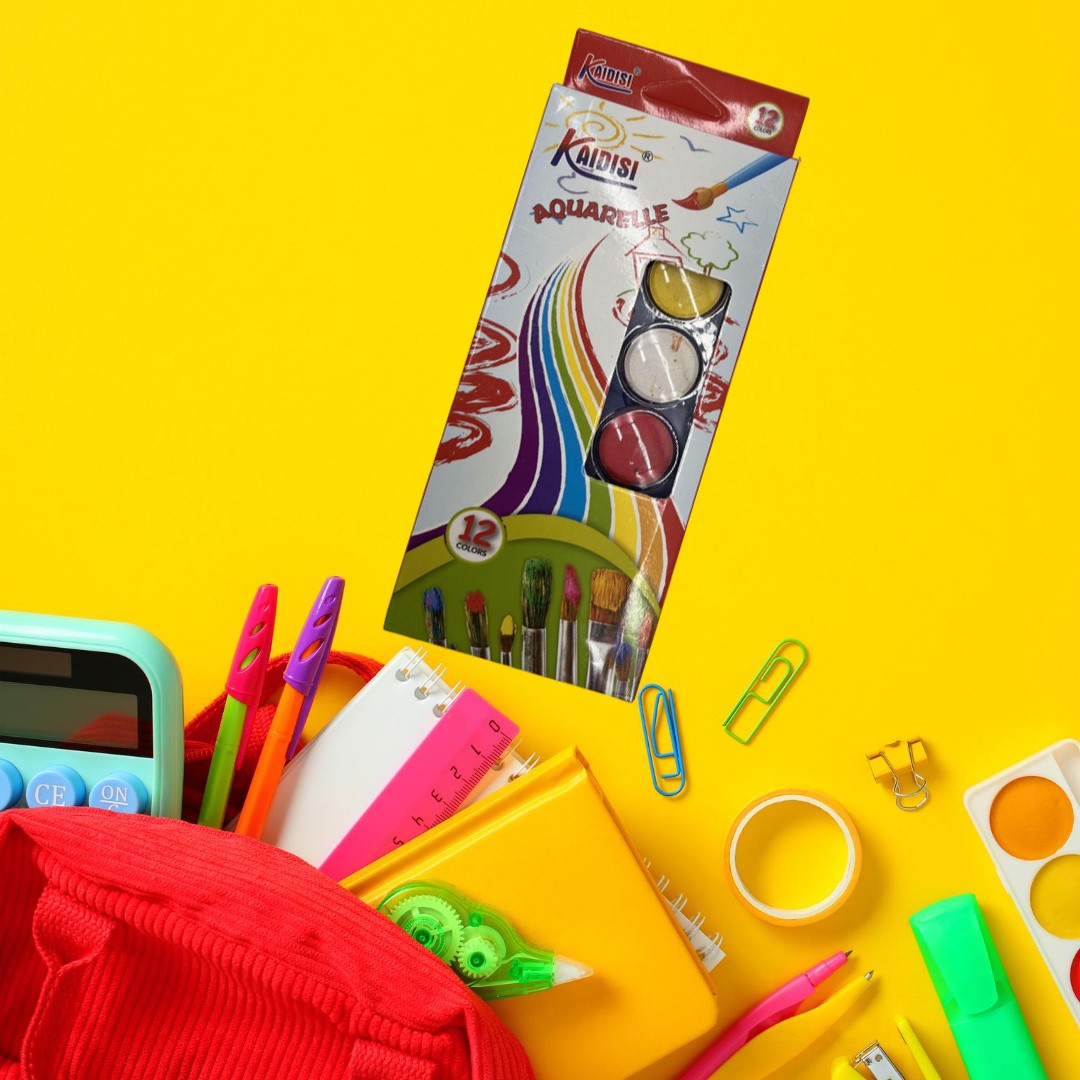 آبرنگ دوازده رنگ