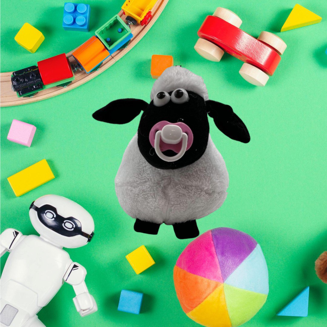 عروسک بره پستونکی