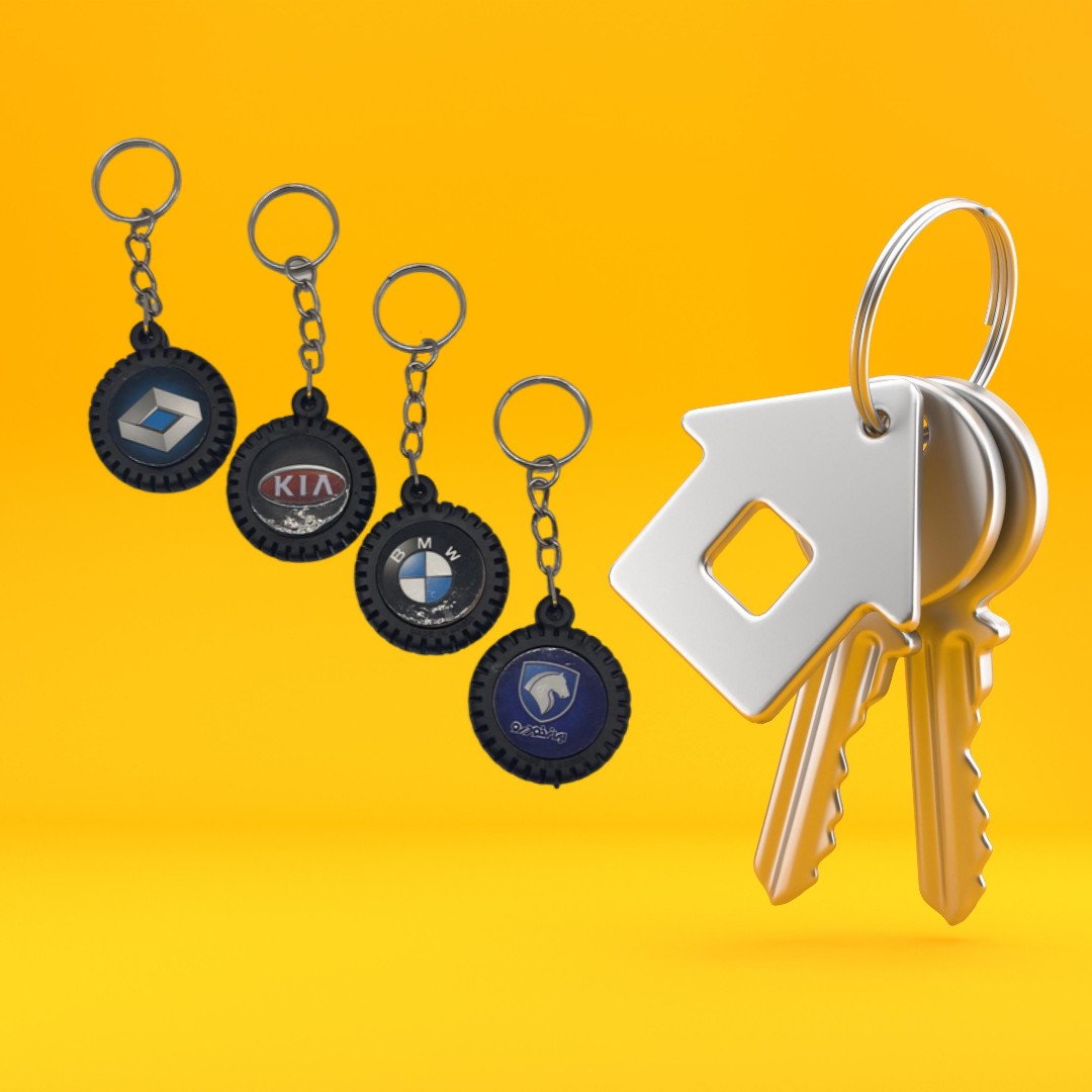 جاکلیدی لاستیک  لوگو ماشین