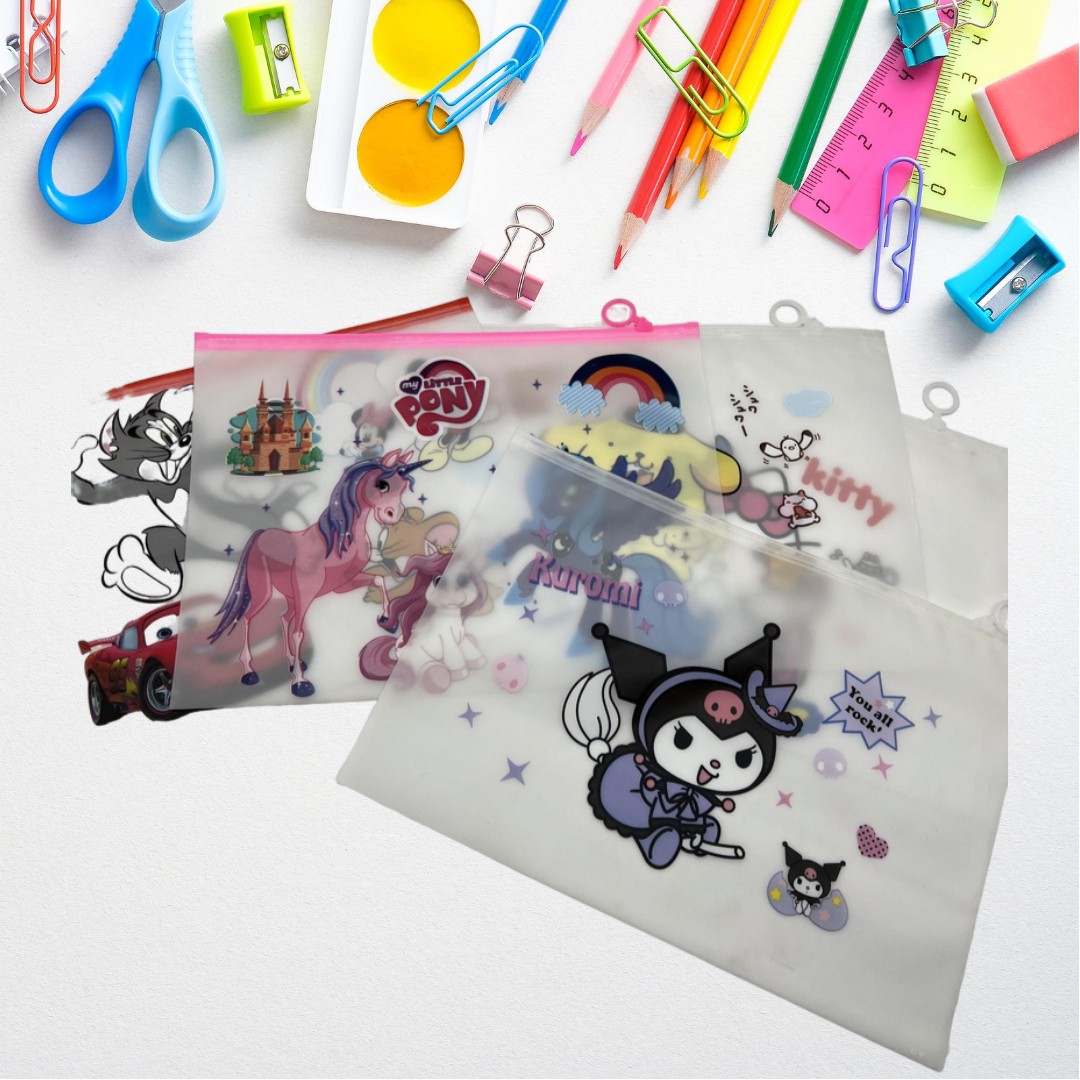 پوشه زیپ دار کرومی