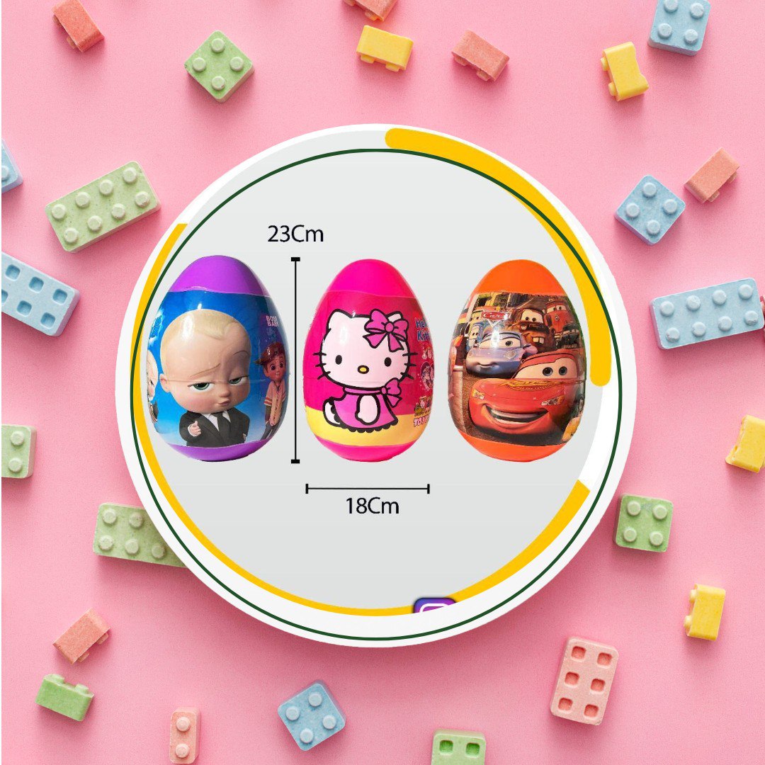 شانسی تخم مرغی سایز دایناسوری قطر  18